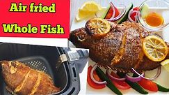 Tasty Air Fryer Whole Fish Recipe. How To Fry (COOK) Tilapia In Air Fryer. EASY Air fried Tilapia