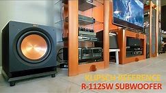 Klipsch Reference R-112SW Subwoofer Unboxing, Setup and Sound Test