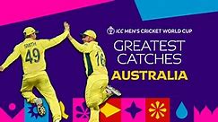 Australia's greatest catches at the ICC Men's Cricket World Cup