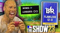 I attempted to go 12-0 on MLB the Show 23