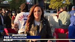 Crowds gather for Texas Rangers World Series parade