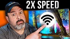 Double your Internet Speed by changing 1 thing on your Smart TV!