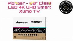 Pioneer - 50" Class LED 4K UHD Smart Xumo TV pop.