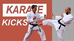 KARATE - kick techniques (GERI waza)