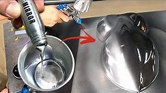 Spraying LIQUID MIRROR - The Most REFLECTIVE Paint on Earth (The Real Deal?)