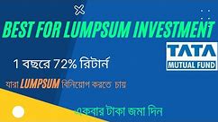 Best Mutual Fund For Lumpsum Investment In 2024 | Best Mutual Funds 2024 | Best Thematic Fund