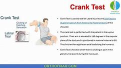 Crank Test | Shoulder SLAP Lesions