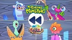 Ethereal Workshop - Original VS Reversed Version | My Singing Monsters (Sound and Animation)
