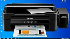 How to download & install Epson L360 printer driver & software