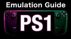 Steam Deck: EmuDeck Playstation 1 / PS1 Emulation Guide - DuckStation Emulator