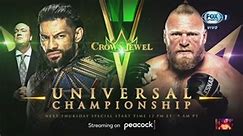 Roman Reigns Vs Brock Lesnar - Campeonato Universal - Crown Jewel 2021