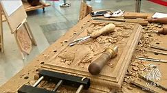 MebS / Pracownia Rzeźbiarska - Meble Gdańskie, jak powstaje ręcznie płaskorzeźba w drewnie
