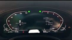 BMW Live Cockpit Pro Turn Signal Sound.