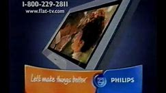 Classic Phillips Flat TV Commercial (1998)