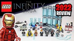 LEGO Marvel Iron Man Armory (76216) - 2022 Set Review