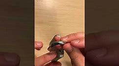 How to Reset a 4-Digit Master Lock (Transparent Side)