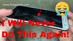 Samsung Galaxy J3 Screen Repair From Start To Finish.