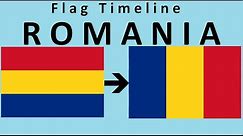 Historical Flags of Romania (Timeline with the national anthem of Romania)
