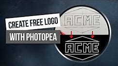 How To Create a Free Logo with Photopea - Free Logo Creator