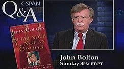 Q&A-John Bolton