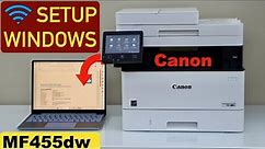 Canon Imageclass MF455dw Setup Using Windows or Mac.