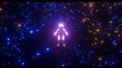 Astronaut Floating In Space - 3D Animation #Visual #4K