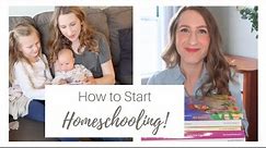 How to Start Homeschooling // Advice For Beginners