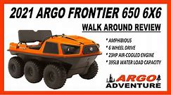 2021 ARGO FRONTIER 650 6X6 MODEL REVIEW - ARGO ADVENTURE
