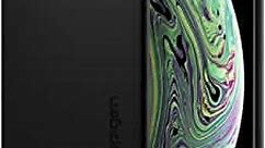 Spigen Thin Fit Designed for iPhone Xs Case (2018) / Designed for iPhone X Case (2017) - Matte Black