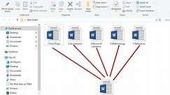 How to Merge MS Word Files Into One Document (Easy)