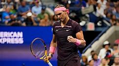 Round 1 match point by Rafael Nadal | 2022 US Open