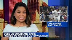 Chicago Cubs-Guardians game delayed due to possible inclement weather, team says