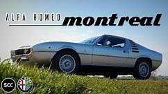 ALFA ROMEO MONTREAL 1975 | 4K | Silver | Test drive in top gear - 2.6 Ltr V8 Engine sound | SCC TV