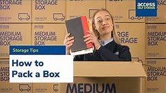 How to Pack a Box for Storage and Moving | Box Packing Tips