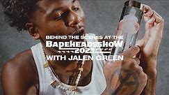 A DAY WITH JALEN GREEN - BAPE HEADS SHOW EDITION
