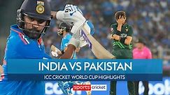 Cricket World Cup: Pakistan collapse vs India before Rohit Sharma powers hosts to three wins from three