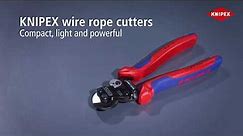 KNIPEX Wire Rope Cutter - 95 62 160