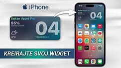 WIDGY - Kreirajte svoj widget za iPhone, iPad, Mac ili Apple sat.