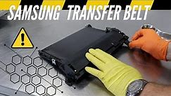 How to replace Samsung Printer Transfer Belt Unit on CLP 365W CLX 3305FW C460FW C480FW ASMR C96 0629