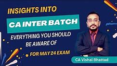 Vsmart Tutorial: All you need to know before starting your CA Inter classes