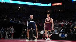 PSU's Carter Starocci injury-defaults at Big Ten Championships