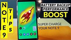 Samsung Note 9 Tips to Boost Battery & Performance