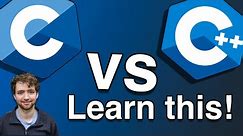 C vs C++ | Which Should you Learn?