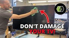 How to Properly Clean Your TV Screen – Avoid Damage and Prolong the Life of Your TV!
