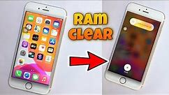How To Clear iPhone 5s,6,6s RAM Memory || how to boost up Any iphone simple steps ||