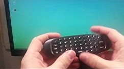 Wireless Air Mouse Remote Control with Keyboard