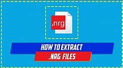 How to extract .nrg files without any additional software | Easiest method 2022 | 100% working 🔥🔥
