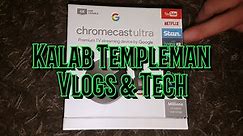 ChromeCast untra unboxing & First look. - The best device?