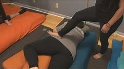 Massage technique allows someone to 'walk all over you'