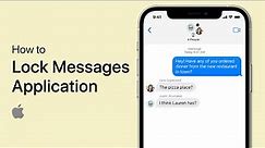 How To Lock Messages App on iPhone with Face ID or Passcode